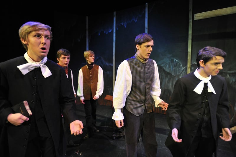 The Duchess's High School production of The Crucible by Arthur Miller at Alnwick Playhouse in November 2012.