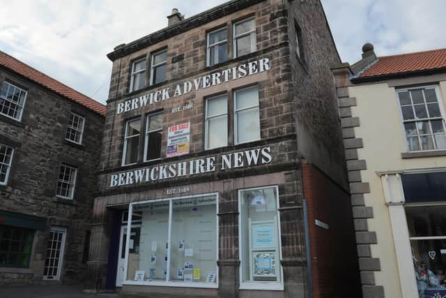 The former Berwick Advertiser building in Marygate is set to be turned into a dental surgery