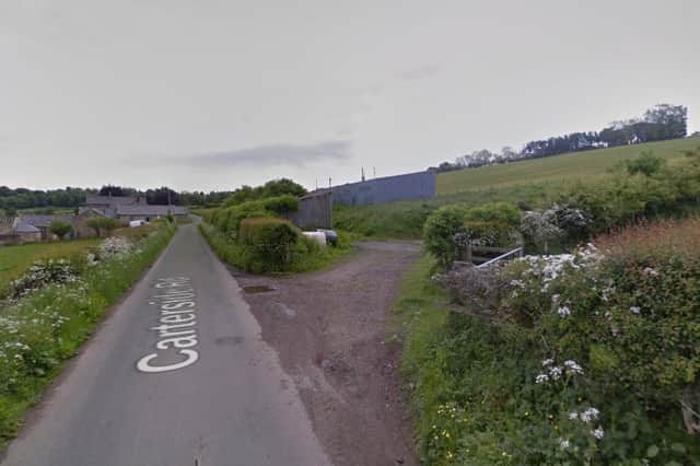 The site near Whitton where the four holiday cottages are proposed. Picture from Google