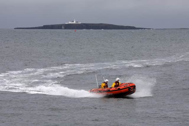 The Seahouses inshore lifeboat