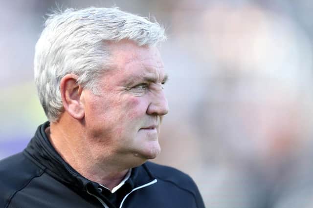 Steve Bruce, Manager of Newcastle United. (Photo by George Wood/Getty Images)