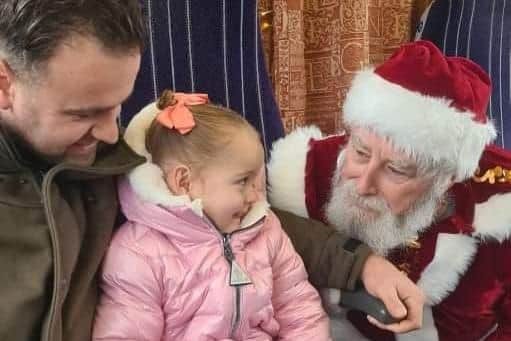 Children can meet Santa, and share their wishes and hopes for Christmas. Photo Credit: Gemma Dunn.