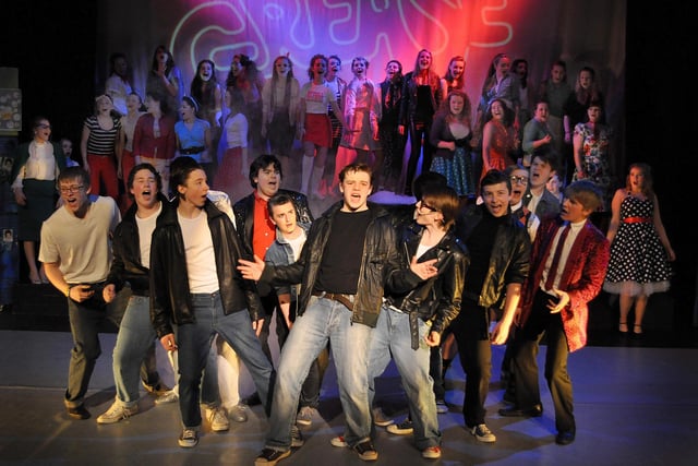 Duchess's High School 2012 production of Grease at Alnwick Playhouse.