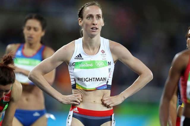 Laura Weightman, who is now sweating on her Olympic selection after missing the British Championships through injury.