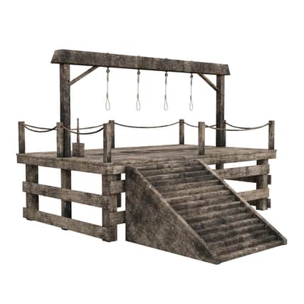 The gallows were once a typical sight (photo: Adobe)