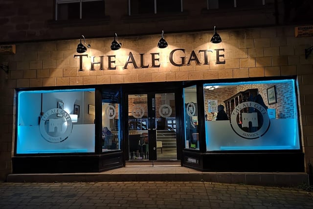 The Ale Gate in Alnwick.