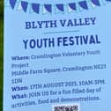 Blyth Valley Youth Festival.