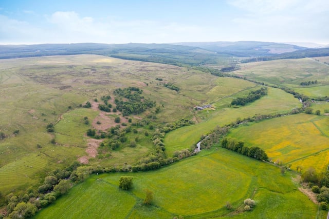 The property extends to about 364 acres (147 hectares) and is situated in Redesdale.