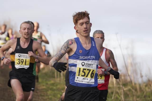 Morpeth Harrier Lawrence McCourt recorded the fastest time of the day on Saturday. Picture: Stuart Whitman Photography