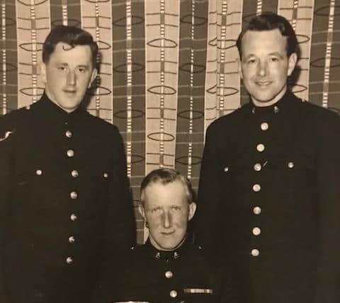 Jack Hope (top right) served as a Special Constable and won the Specials annual quiz for three years in a row.