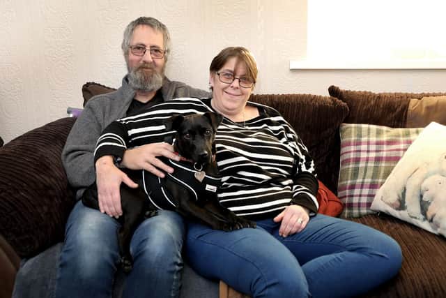 The couple say the heat pump has helped lower their bills. Picture: Helen Smith Photography