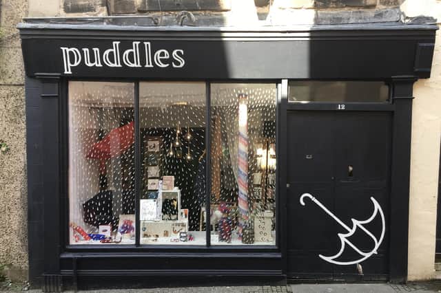 Described as a ‘lifestyle boutique’, puddles in West Street has been open for six months. Picture by Alan Hughes.