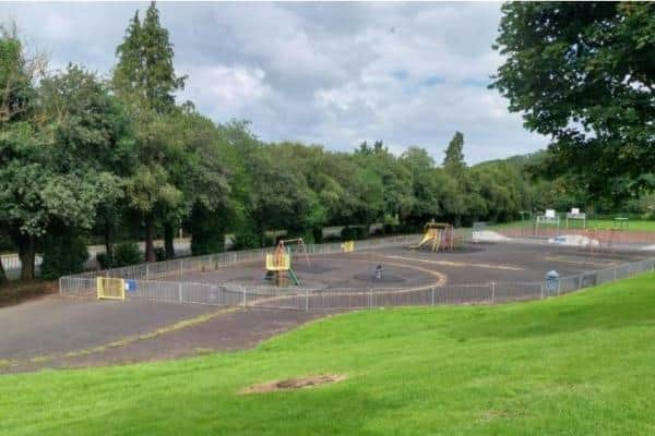 The playground at Cleaswell Hill Park is set for an upgrade. (Photo by Northumberland County Council)