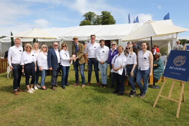 The Ad Gefrin team at Northumberland County Show.