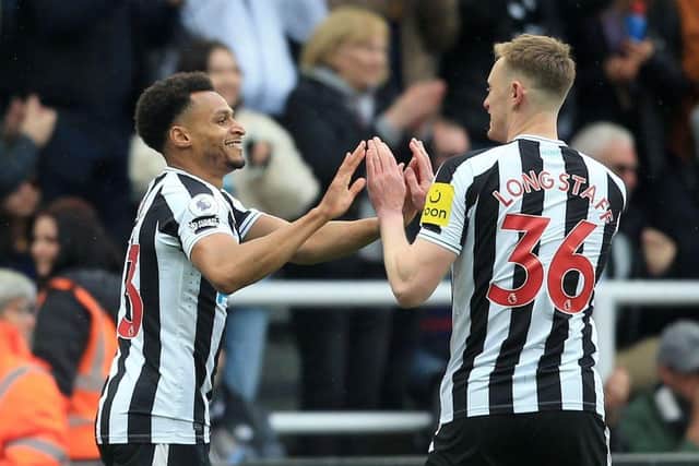 Jacob Murphy and Sean Longstaff are just two players that have been transformed under Eddie Howe (Photo by LINDSEY PARNABY/AFP via Getty Images)