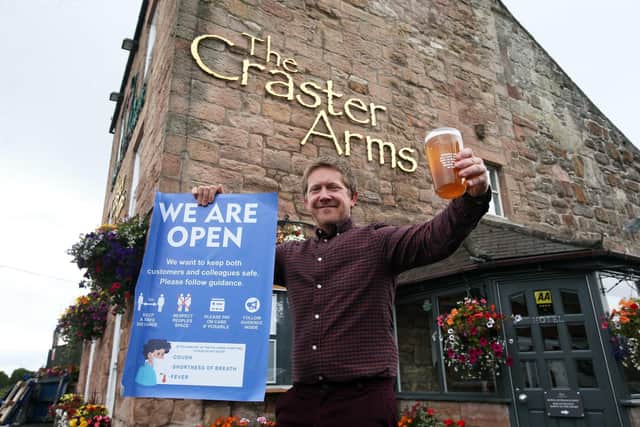 Michael Dawson, owner of The Craster Arms in Beadnell.