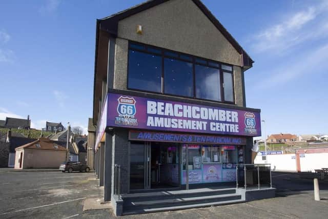 Beachcomber Amusement Centre in Eyemouth.