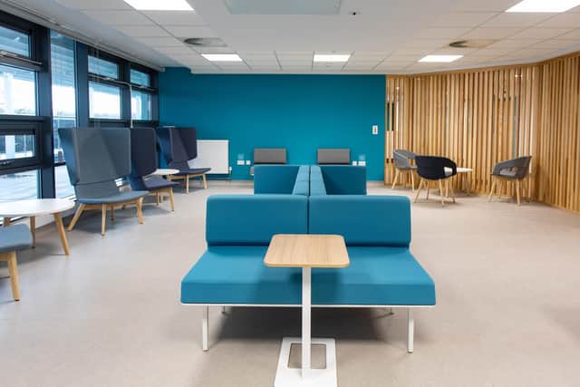 Morpeth View has been built to a modern, flexible and purposeful design to help support the trust’s goal of developing innovative ways of delivering multi-disciplinary outpatient services. Picture by Duncan Lomax.