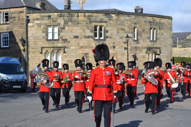 The Fusiliers Band.