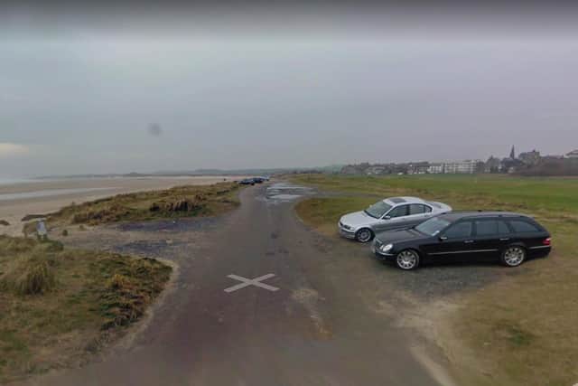 Alnmouth beach car park. Picture: Google