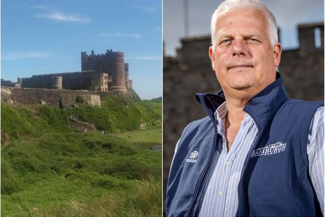 Bamburgh Castle owner Francis Watson Armstrong.