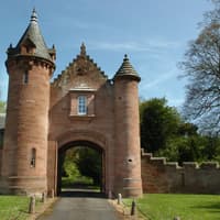 Alan Carr's plan for Scottish Borders castle given boost by heritage officers