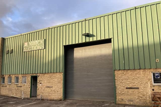 The warehouse at Alnwick Station Estate will allow them to reach further afield