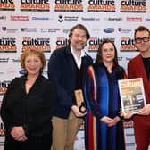 Ad Gefrin and Tyne & Wear Archives & Museums celebrate their win at the North East Culture Awards.