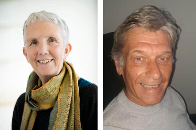 Ann Cleeves, picture by Marie Fitzgerald Photography, and Geoff Aird are among this year’s speakers.