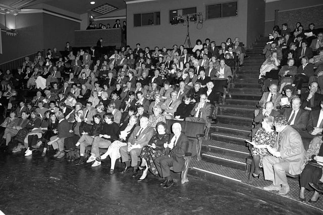 The opening of Alnwick Playhouse in December 1990.