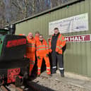 Woodhorn Narrow Gauge Railway volunteers have got the locomotives running within six months. (Photo by WNGR)