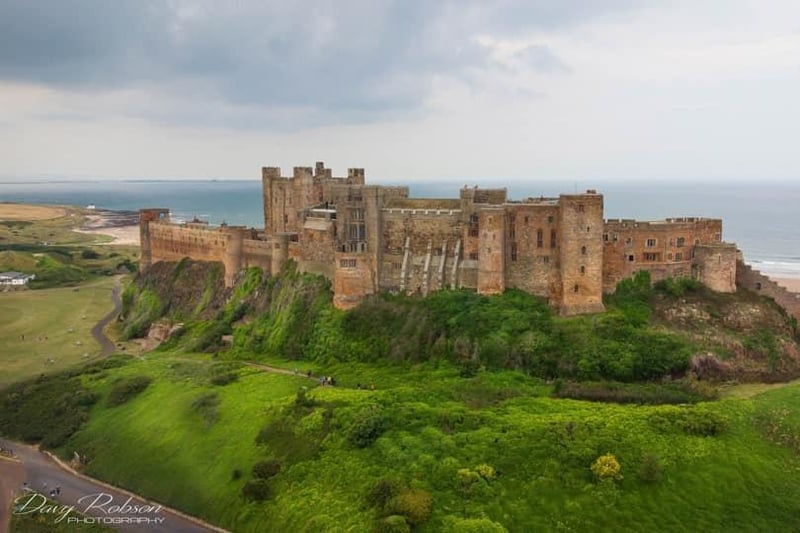 Come rain or shine, there's no better place for a bracing walk than Bamburgh.