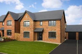 An external image of the Sculptor showhome at Bellway’s The Withers development.