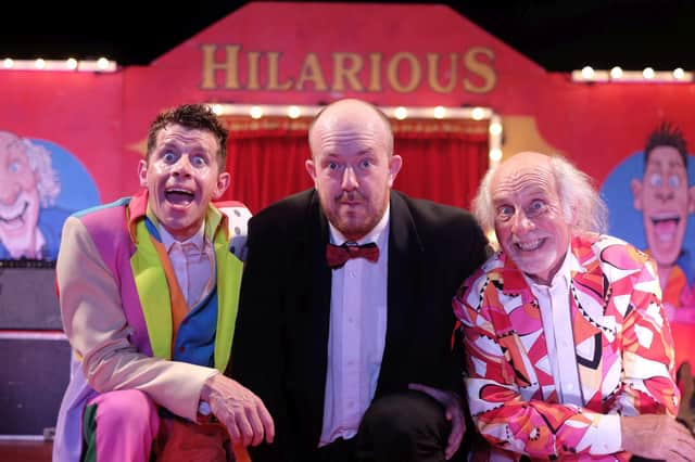Danny Adams, Mick Potts and Clive Webb are bringing Cirque Du Hilarious back to the region.