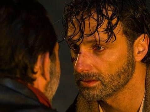 Rick comes face to face with Negan.