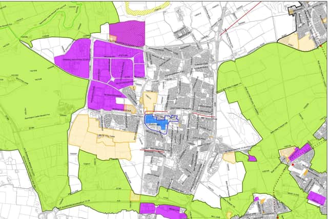 The Local Plan proposals for Cramlington.