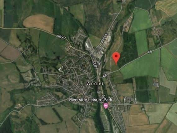The site of the proposed homes to the north of Weetwood Road in Wooler. Picture from Google Maps