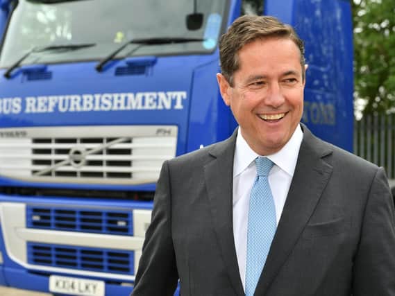 Barclays CEO Jes Staley during his visit to bank customer Thornton Brothers in Ashington where he launched a new growth fund for small and medium-sized businesses in the North of England.