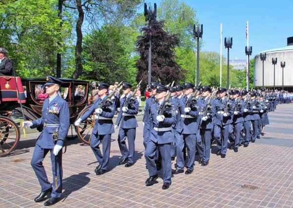 The Freedom of the City was recently bestowed on RAF Boulmer, with a ceremony and parade in Newcastle.