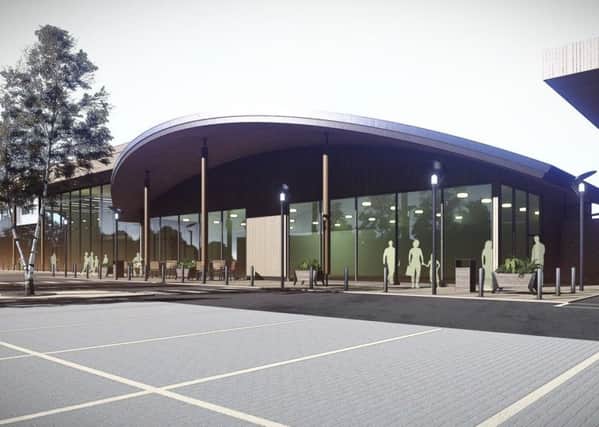 A computer generated image of how the new M&S store in Alnwick might look.
