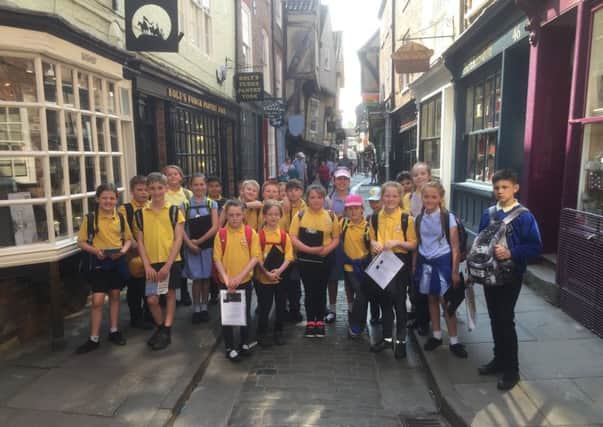 The Year 5 Leopards in York.