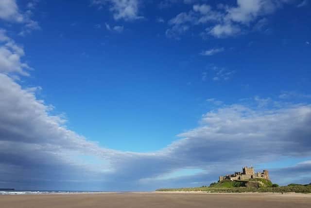 SECOND: Bamburgh beach at its finest, captured by Anita McDonald. 214 Facebook likes