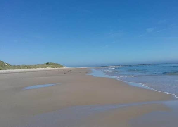 Who needs the Bahamas when we've got our own piece of paradise? Ellen Jackson had the stunning beach between Seahouses and Bamburgh all to herself. 250 Facebook likes