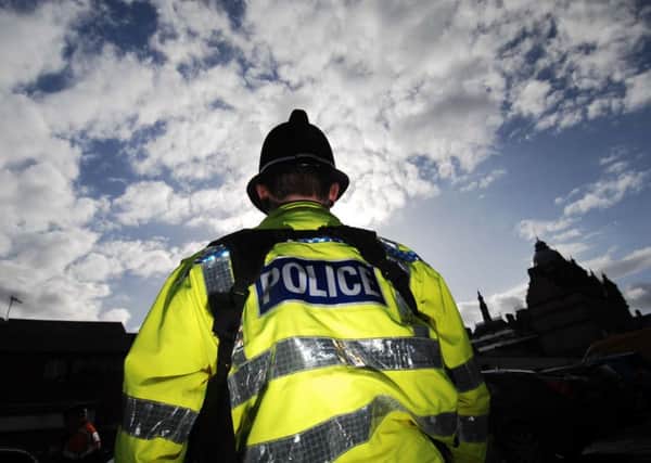 Drop in number of officers in Northumbria Police.