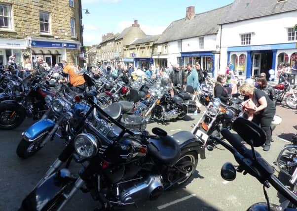 Harley-Davidsons will be returning to Alnwick this weekend.