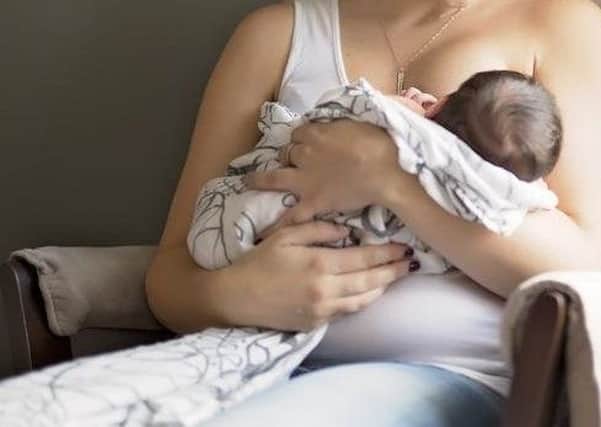 The majority of new Northumberland mothers stop breastfeeding after two months, figures show.