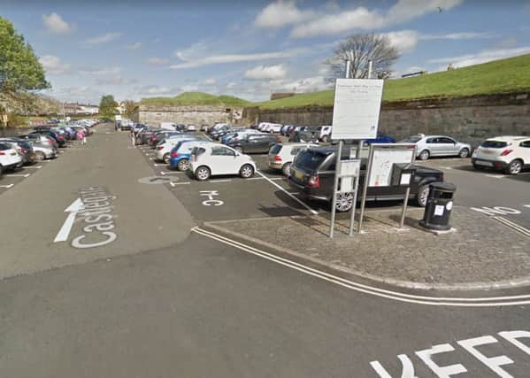 The Castlegate car park in Berwick. Picture from Google