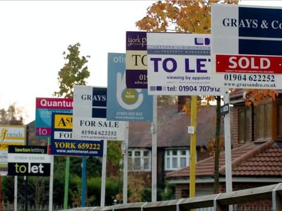 Rents in Northumberland are becoming more affordable.