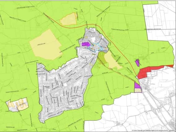The Local Plan proposals for Ponteland.