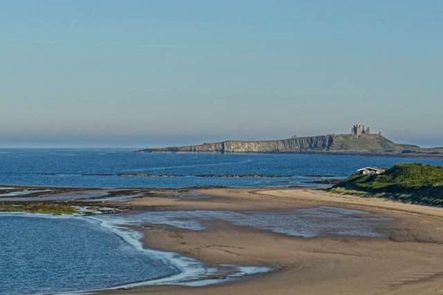 2ND: Dunstanburgh Castle from Newton by the Sea, by Margaret Whittaker (290 likes)
